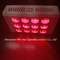 Πίνακα θεραπείας κόκκινου φωτός 60W Διπλό πυρήνα 850nm 660nm φορητή συσκευή
